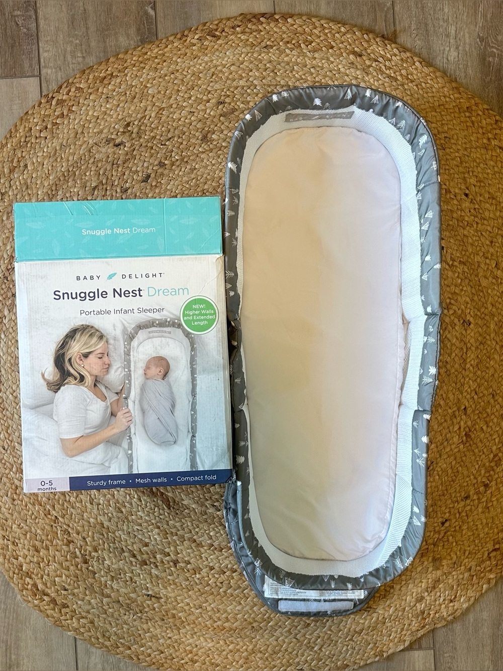 Baby Delight Snuggle Nest Infant Portable Lounger